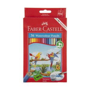 مدادرنگی 36 رنگ آبرنگی فابرکاستل مدادرنگی 36 رنگ آبرنگی فابرکاستل