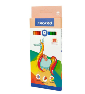 مدادرنگی 12 رنگ پیکاسو اسب تک شاخ مدادرنگی 12 رنگ پیکاسو اسب تک شاخ