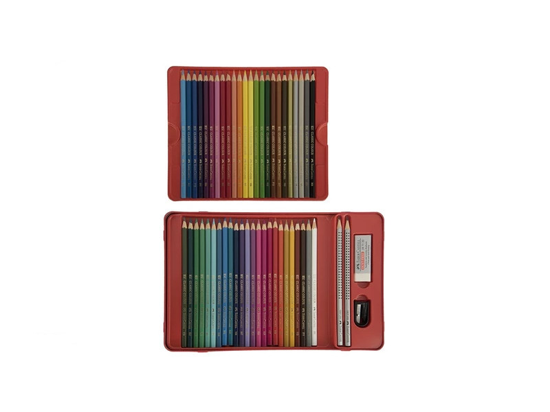 مدادرنگی 48 رنگ کلاسیک فابرکاستل فلزی مدادرنگی 48 رنگ کلاسیک فابرکاستل فلزی