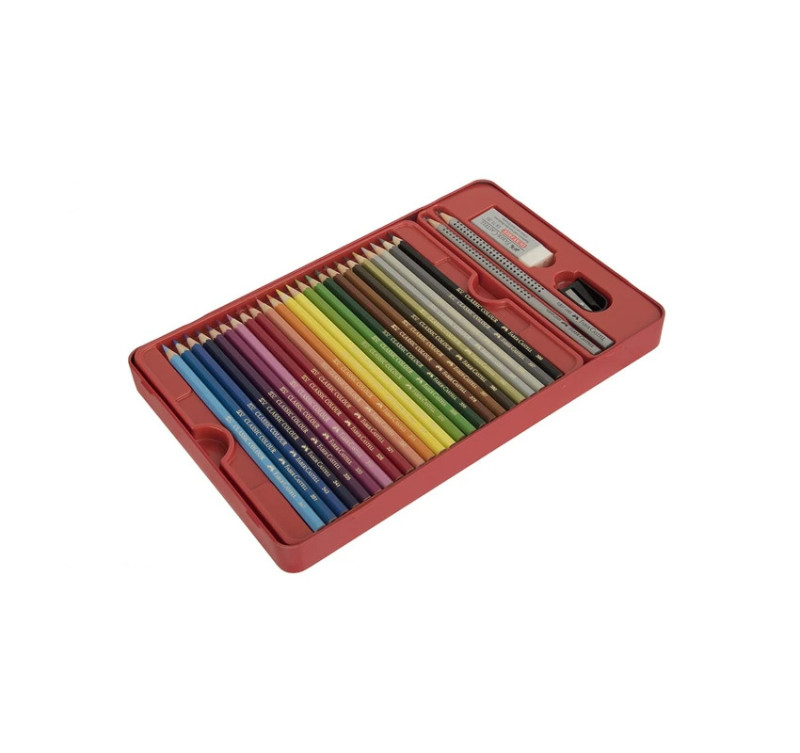 مدادرنگی 48 رنگ کلاسیک فابرکاستل فلزی مدادرنگی 48 رنگ کلاسیک فابرکاستل فلزی