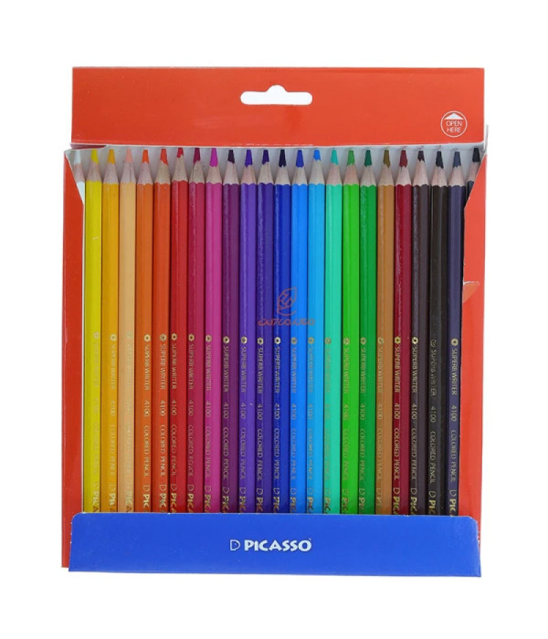 مدادرنگی 24 رنگ پیکاسو طرح گاو مدادرنگی 24 رنگ پیکاسو طرح گاو